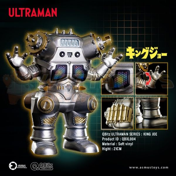 PREORDER - ASMUS TOYS - ULTRAMAN -21cm QBITZ XL SERIES King Joe