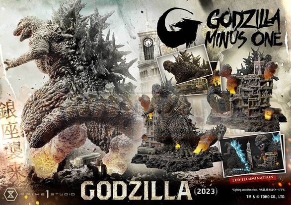 PREORDER - PRIME 1 STUDIOS - GODZILLA - Ultimate Diorama Masterline MINUS ONE (Film)  Godzilla (2023)