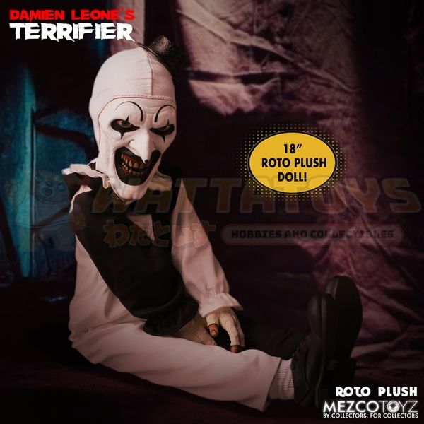 PREORDER - MEZCO TOYS - Terrifier - Art the Clown ROTO PLUSH