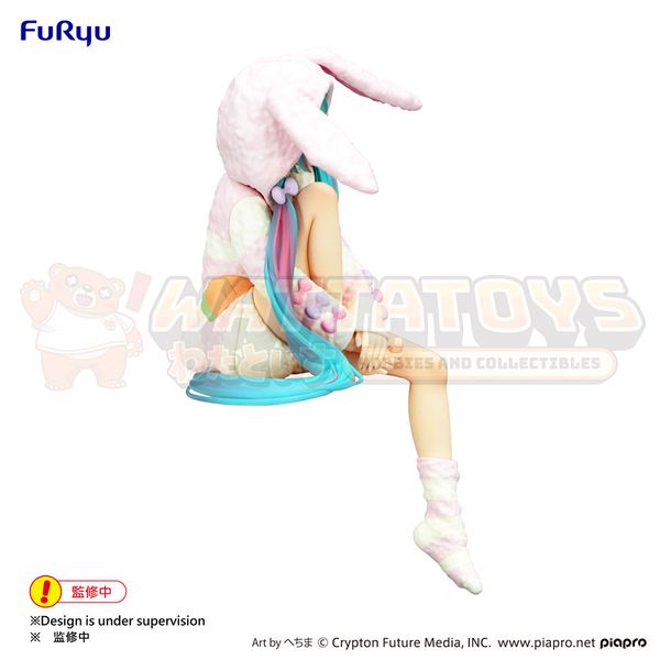 PREORDER - FURYU - VOCALOID - Hatsune Miku Noodle Stopper Figure Rabbit Ear Hood Pajama