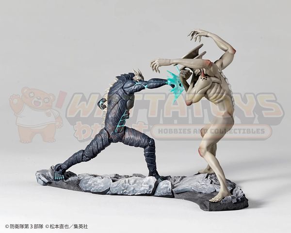 PREORDER - KAIYODO - Kaiju No. 8 - 1/18 Scale - Kaiju No. 8 vs. Kaiju No. 9