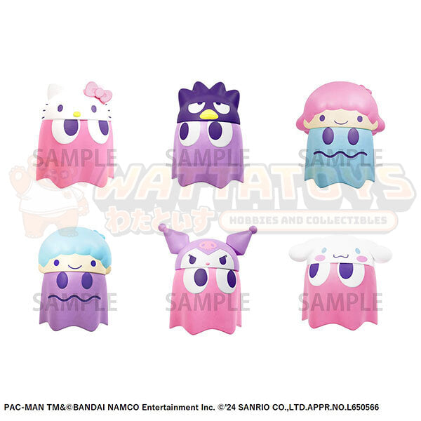 PREORDER - MEGAHOUSE - BOX OF 6 - Pac-Man×Sanrio Characters Chibicollect Figure vol.2