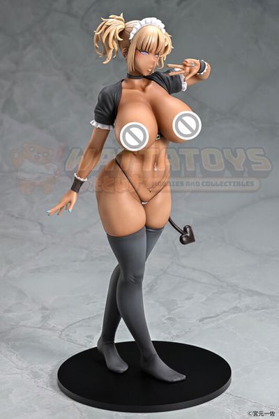 PREORDER - Q-SIX - 1/6 Scale - Black Gal Maid Succubus Cocoa