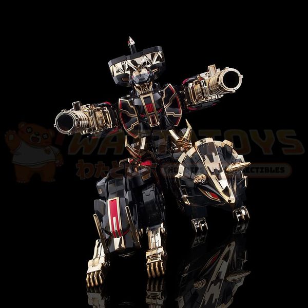 PREORDER - FLAME TOYS - POWER RANGERS - Furai Model Megazord (Black Limited Ver.)