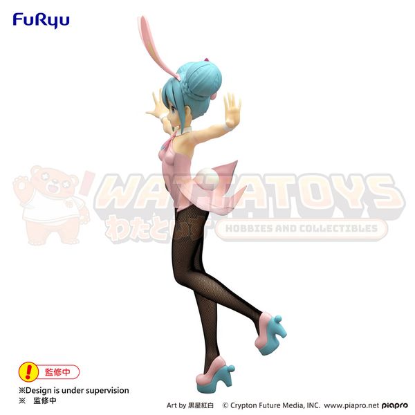 PREORDER - FURYU - VOCALOID - Hatsune Miku BiCute Bunnies Figure Wink Pearl Pink Color ver.