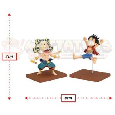 PREORDER - BANPRESTO - ONE PIECE - WORLD COLLECTABLE FIGURE LOG STORIES MONKEY D. LUFFY & ENEL