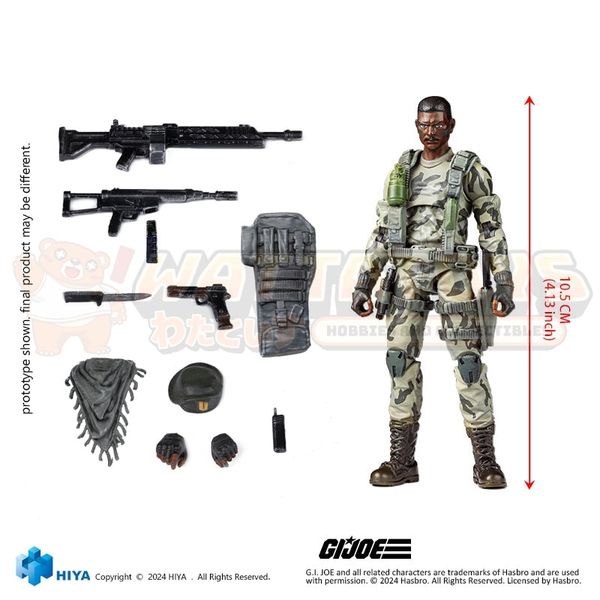 PREORDER - HIYA TOYS - G.I.JOE - 1/18 Scale - Exquisite Mini Series Stalker