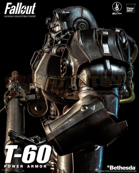 PREORDER - THREE ZERO - Fallout - 1/6 Scale -  T-60 Power Armor