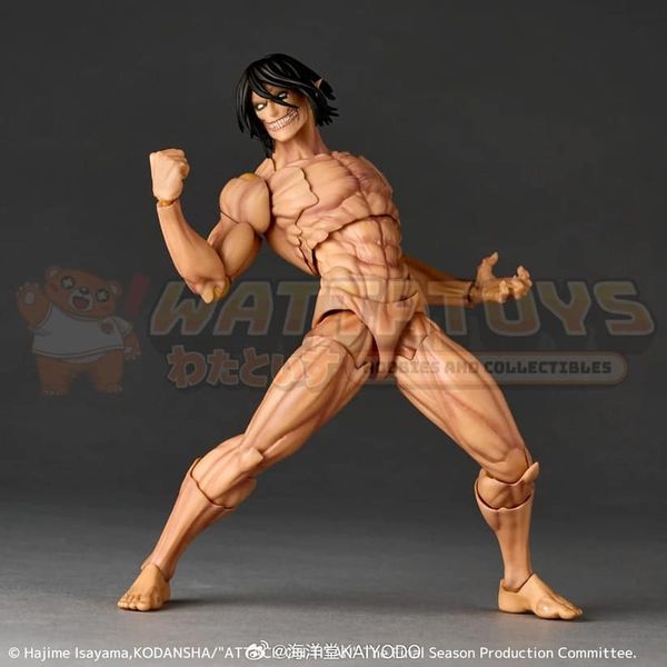 PREORDER - Kaiyodo - Revoltech Amazing Yamaguchi Attack on Titan Eren Yeager