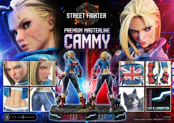 PREORDER - PRIME 1 STUDIOS - STREET FIGHTER - 1/4 Scale - Premium Masterline Street Fighter 6 Cammy