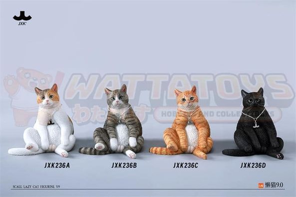 PREORDER - JXK - 1/6 Scale - Lazy Cat Figurine V9