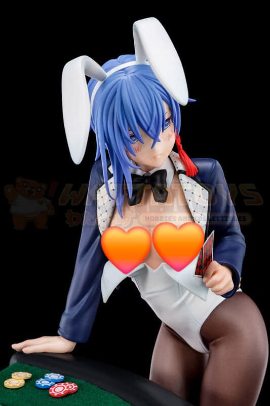 PREORDER - NIPPON COLUMNIA - The Demon Sword Master of Excalibur Academy - 1/6 Scale - Sakuya Sieglinde wearing lapis lazuli blue bunny costume with Nip Slip Gimmick System