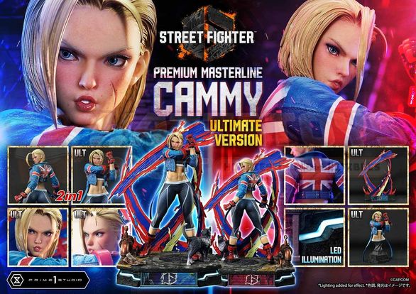 PREORDER - PRIME 1 STUDIOS - STREET FIGHTER - 1/4 Scale - Premium Masterline Street Fighter 6 Cammy Ultimate Version