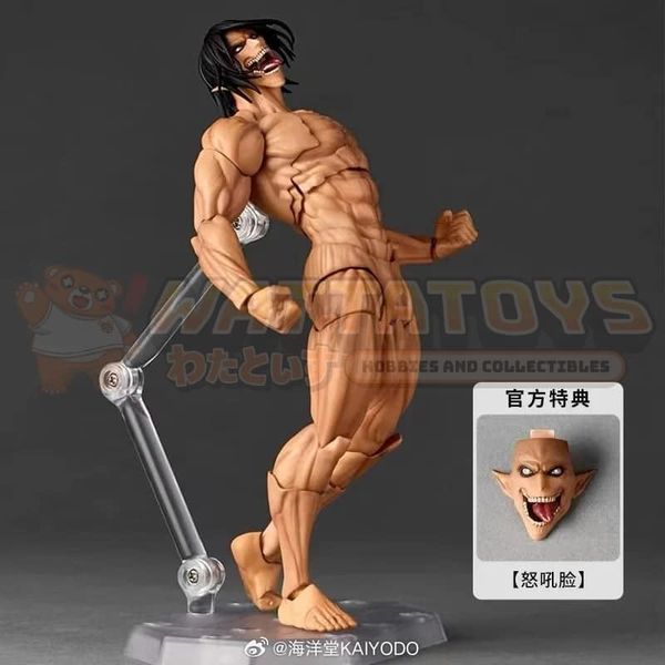 PREORDER - Kaiyodo - Revoltech Amazing Yamaguchi Attack on Titan Eren Yeager