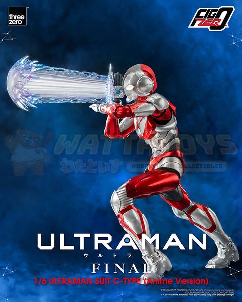 PREORDER - THREE ZERO -  ULTRAMAN FINAL Season - 1/6 Scale - FigZero ULTRAMAN SUIT C-TYPE (Anime Version)