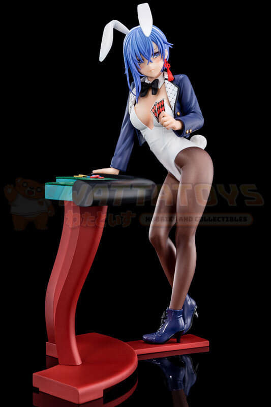 PREORDER - NIPPON COLUMNIA - The Demon Sword Master of Excalibur Academy - 1/6 Scale - Sakuya Sieglinde wearing lapis lazuli blue bunny costume with Nip Slip Gimmick System