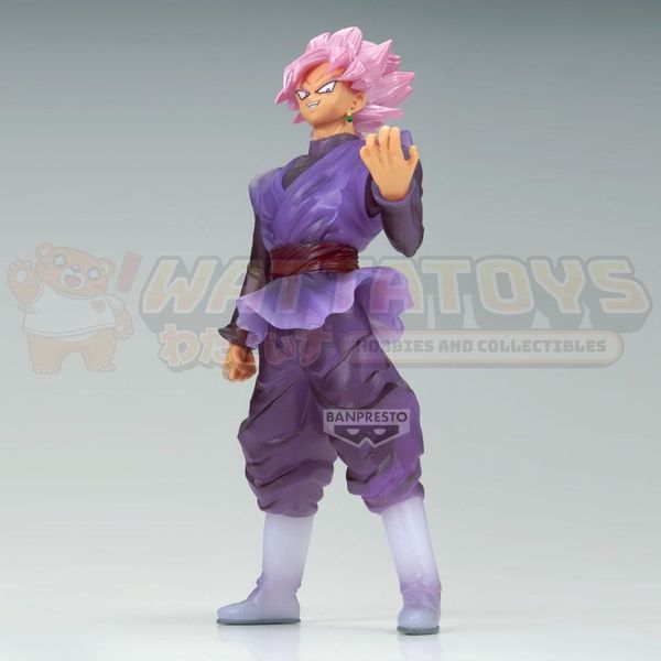 PREORDER - BANPRESTO - DRAGON BALL - SUPER CLEARISE GOKU BLACK ＆ SUPER SAIYAN ROSÉ GOKU BLACK