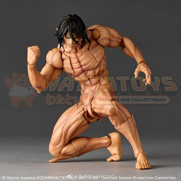 PREORDER - Kaiyodo - Revoltech Amazing Yamaguchi Attack on Titan Eren Yeager