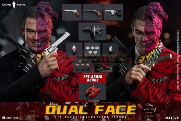 PREORDER - MARS TOYS - DC COMICS - 1/6 Scale - Dual Face