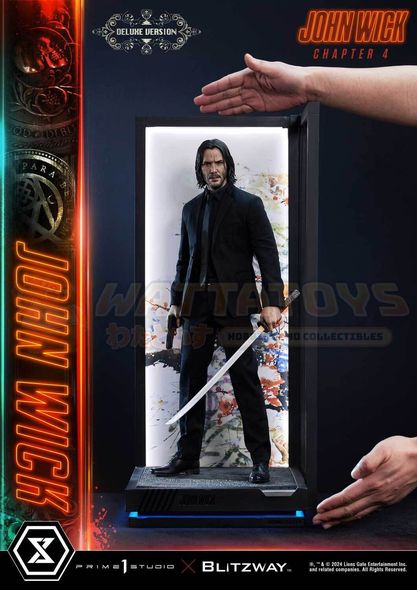 PREORDER - PRIME 1 STUDIOS - JOHN WICK - 1/4 Scale - Premium Masterline John Wick: Chapter 4 DELUXE VERSION