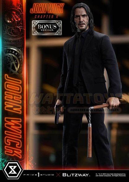 PREORDER - PRIME 1 STUDIOS - JOHN WICK - 1/4 Scale - Premium Masterline John Wick: Chapter 4 DX BONUS VERSION