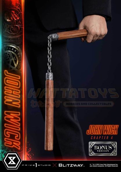 PREORDER - PRIME 1 STUDIOS - JOHN WICK - 1/4 Scale - Premium Masterline John Wick: Chapter 4 DX BONUS VERSION