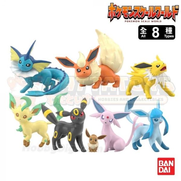 PREORDER - PREMIUM BANDAI - POKÉMON - SCALE WORLD PALDEA REGION EEVEE EVOLVE SET