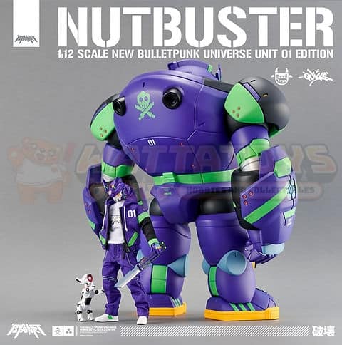 PREORDER - DEVIL TOYS - 1/12 Scale - Nutbuster Mecha + TEQ63 UNIT_01 colorway NBU1001