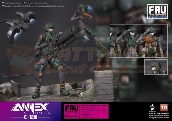 PREORDER - TOY ALLIANCE - ANNEX 2179 - 1/18 Scale - E-12m