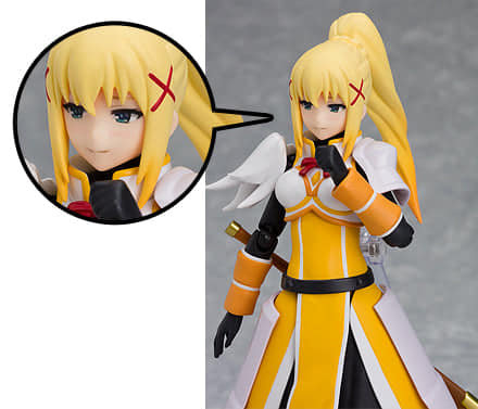 PREORDER - MAX FACTORY - SUBARASHII SEKAI NI SYUKUFUKU WO! LEGEND OF CRIMSON - figma Darkness Re-run