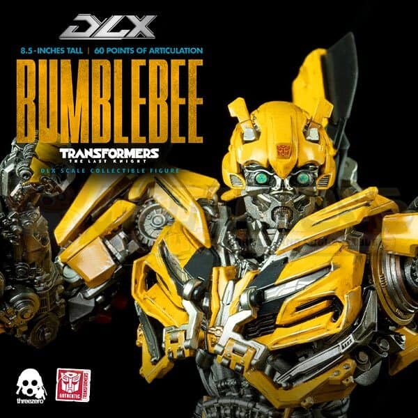 PREORDER - THREE ZERO - Transformers: The Last Knight – DLX Bumblebee