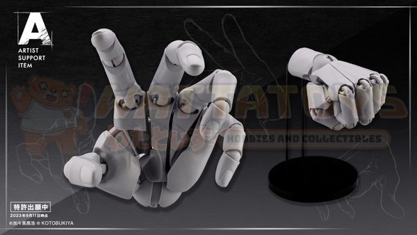 PREORDER - KOTOBUKIYA - ARTIST SUPPORT ITEM HAND MODEL/L GRAY