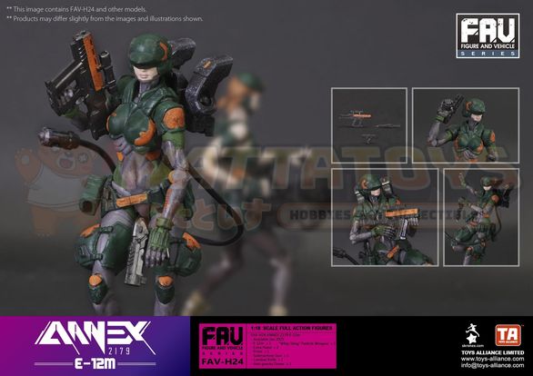 PREORDER - TOY ALLIANCE - ANNEX 2179 - 1/18 Scale - E-12m