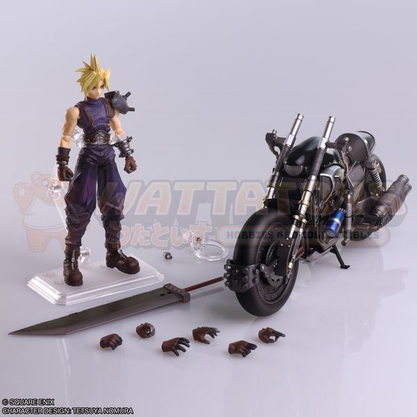 PREORDER - Square Enix - Final Fantasy VII - Bring Arts Cloud Strife & Hardy-Daytona