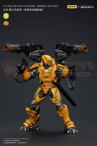 PREORDER - JOYTOY  - 1/18 Scale - Yu Jing Yan Huo lnvincibles (Missile Launcher)