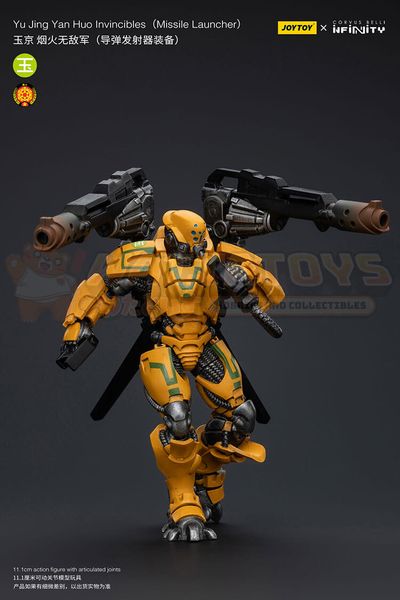 PREORDER - JOYTOY  - 1/18 Scale - Yu Jing Yan Huo lnvincibles (Missile Launcher)