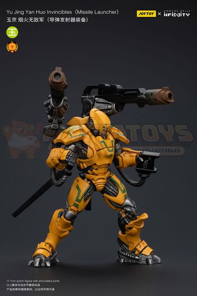 PREORDER - JOYTOY  - 1/18 Scale - Yu Jing Yan Huo lnvincibles (Missile Launcher)