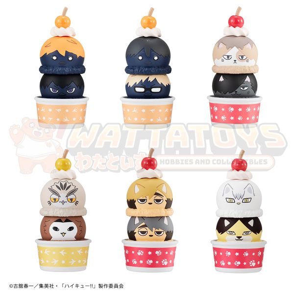 PREORDER - MegaHouse - Haikyu!! - BOX OF 6: Tsumichen Stack up & Change