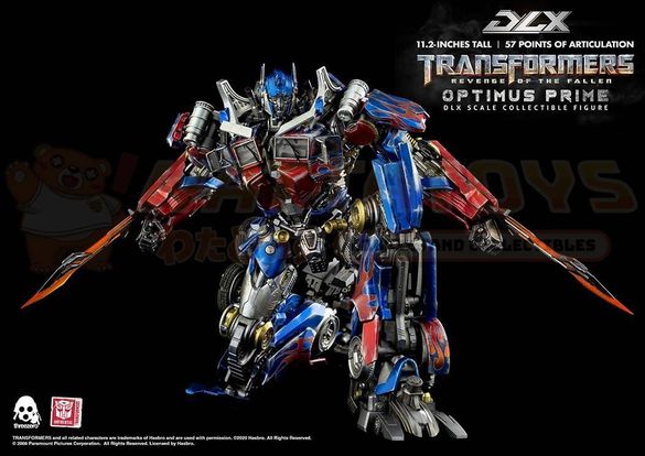 PREORDER - THREE ZERO - Transformers: Revenge of the Fallen – DLX Optimus Prime