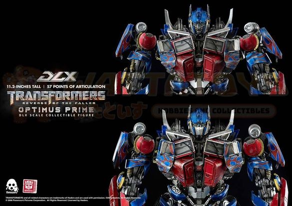 PREORDER - THREE ZERO - Transformers: Revenge of the Fallen – DLX Optimus Prime