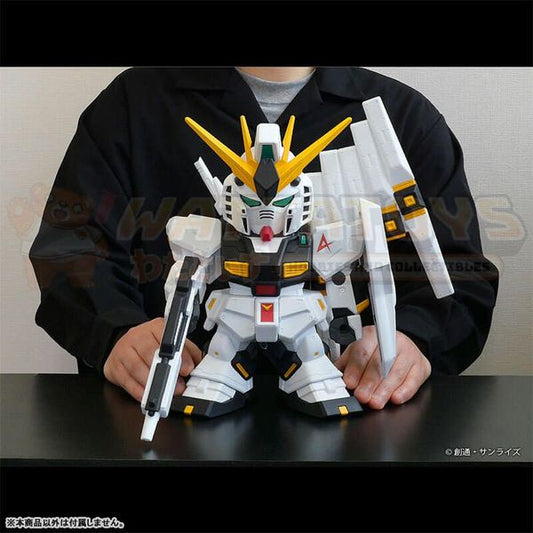 PREORDER - PLEX P BANDAI - GUNDAM - JPY19800 Jumbo sofbi figure SD Nu Gundam [Jumbo sofbi]