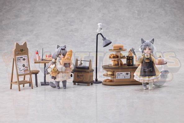 PREORDER - RIBOSE - TEA TIME CATS - CAT TOWN BAKERY STAFF & CUSTOMER SET