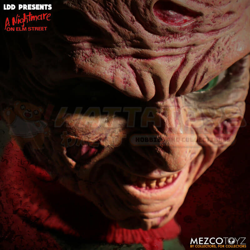 PREORDER - MEZCO - A Nightmare On Elm Street  - LDD Presents: Freddy Krueger with sound