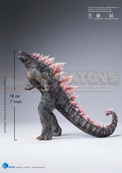 PREORDER - HIYA - GODZILLA - 18cm Godzilla vs. Kong 2 Empires rise Godzilla Evolution SSG0420