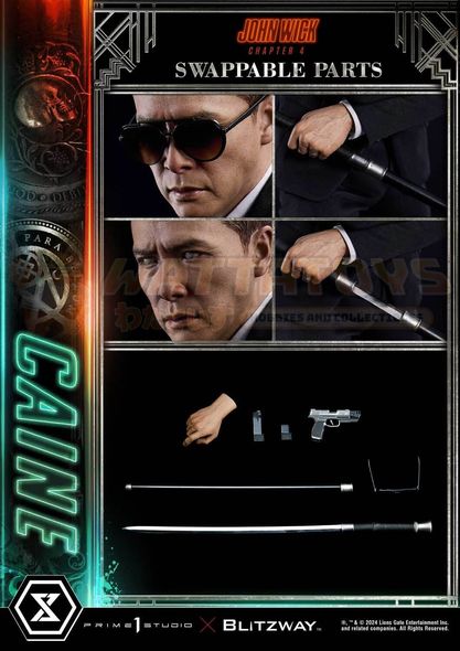 PREORDER - PRIME 1 STUDIOS - John Wick: Chapter 4 - 1/4 Scale - Premium Masterline Caine