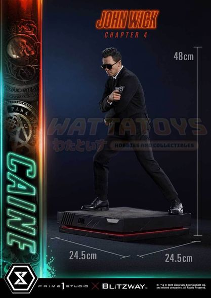 PREORDER - PRIME 1 STUDIOS - John Wick: Chapter 4 - 1/4 Scale - Premium Masterline Caine DX Bonus Version