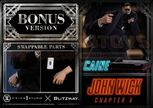 PREORDER - PRIME 1 STUDIOS - John Wick: Chapter 4 - 1/4 Scale - Premium Masterline Caine DX Bonus Version