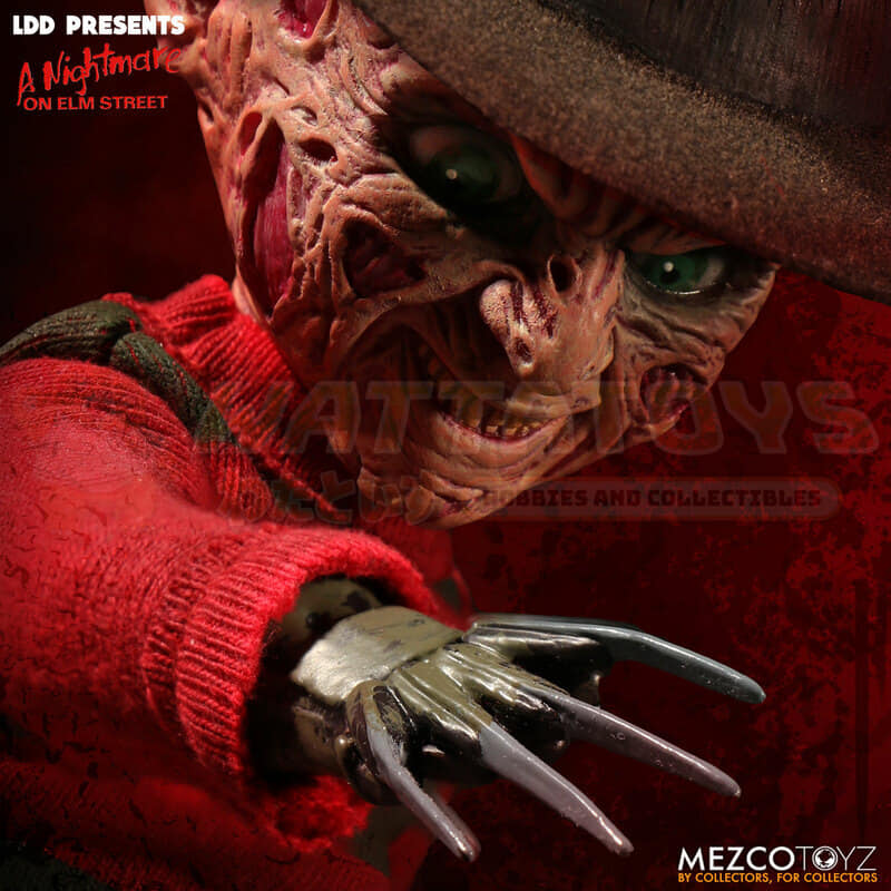 PREORDER - MEZCO - A Nightmare On Elm Street  - LDD Presents: Freddy Krueger with sound