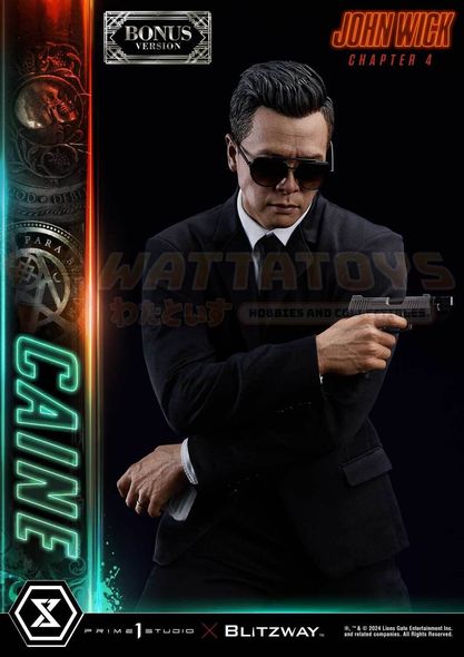 PREORDER - PRIME 1 STUDIOS - John Wick: Chapter 4 - 1/4 Scale - Premium Masterline Caine DX Bonus Version