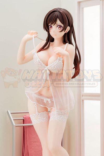 PREORDER - Hakoiri-musume inc. - RENT A GIRLFRIEND - 1/6 Scale - pre-painted figure MIZUHARA Chizuru in see-through lingerie figure Angel White Ver.